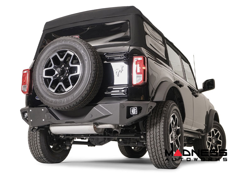 Ford Bronco Rear Bumper - Fab Fours - Vengeance 